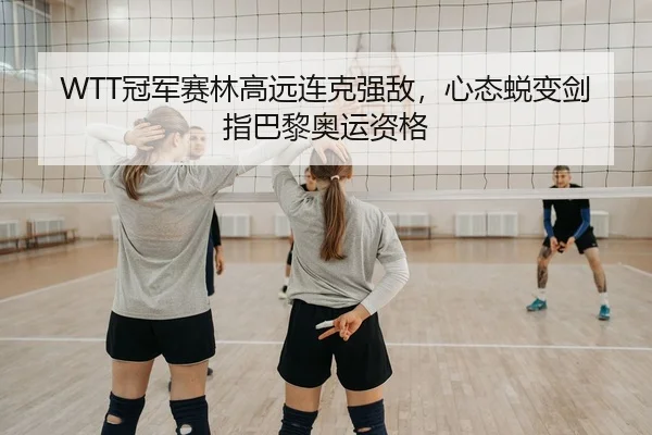 WTT冠军赛林高远连克强敌，心态蜕变剑指巴黎奥运资格